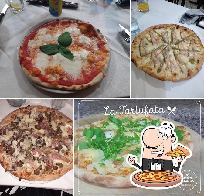 Essayez des pizzas à Bistrò - Pizzeria del Sognatore