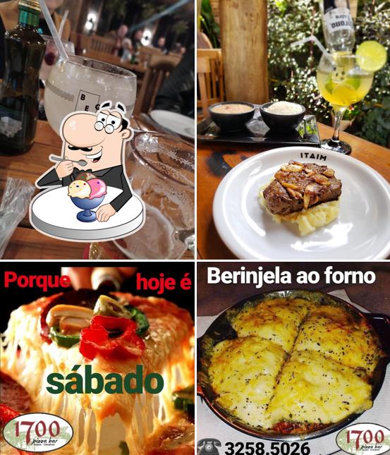 ITAIM Pizza & Burguer provê uma escolha de pratos doces