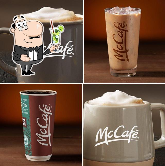 McDonald's sert une sélection de boissons