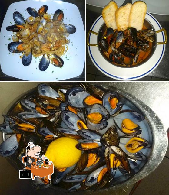 Cozze al Ristorante Vesuvio