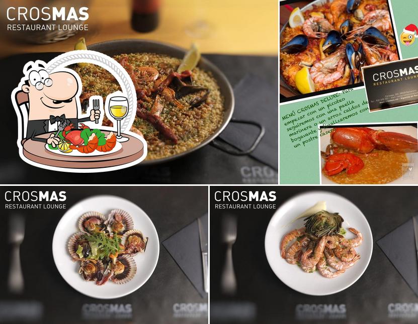 Попробуйте блюда с морепродуктами в "Arroceria CrosMas"