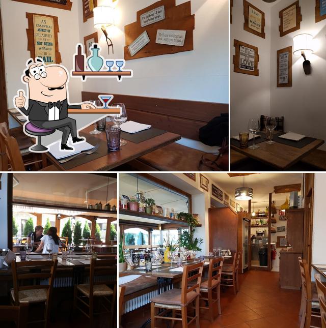 L'intérieur de Il Vizietto ristorante Trattoria