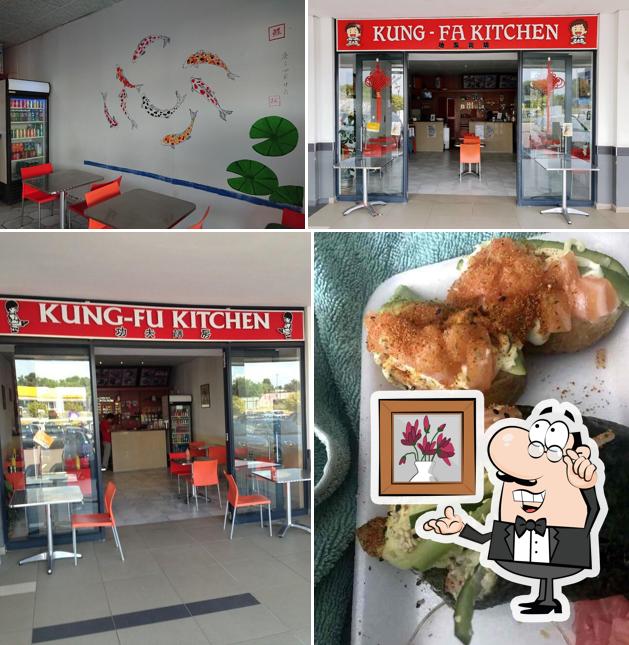 El interior de Kung-FA Kitchen
