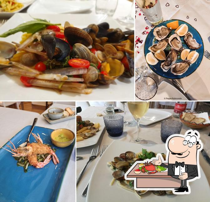 Gli ospiti di Antonius restaurant possono provare diversi piatti di mare