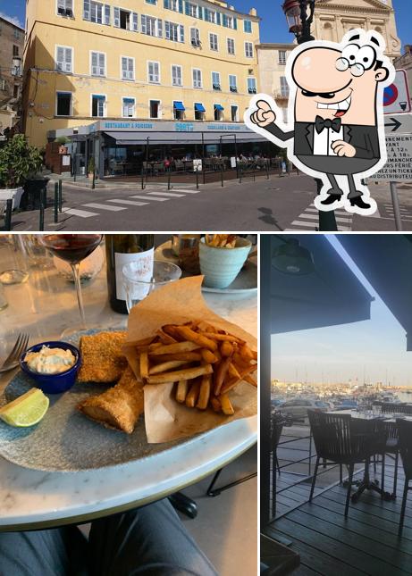 L'intérieur de Restaurant Corto Bastia Vieux Port