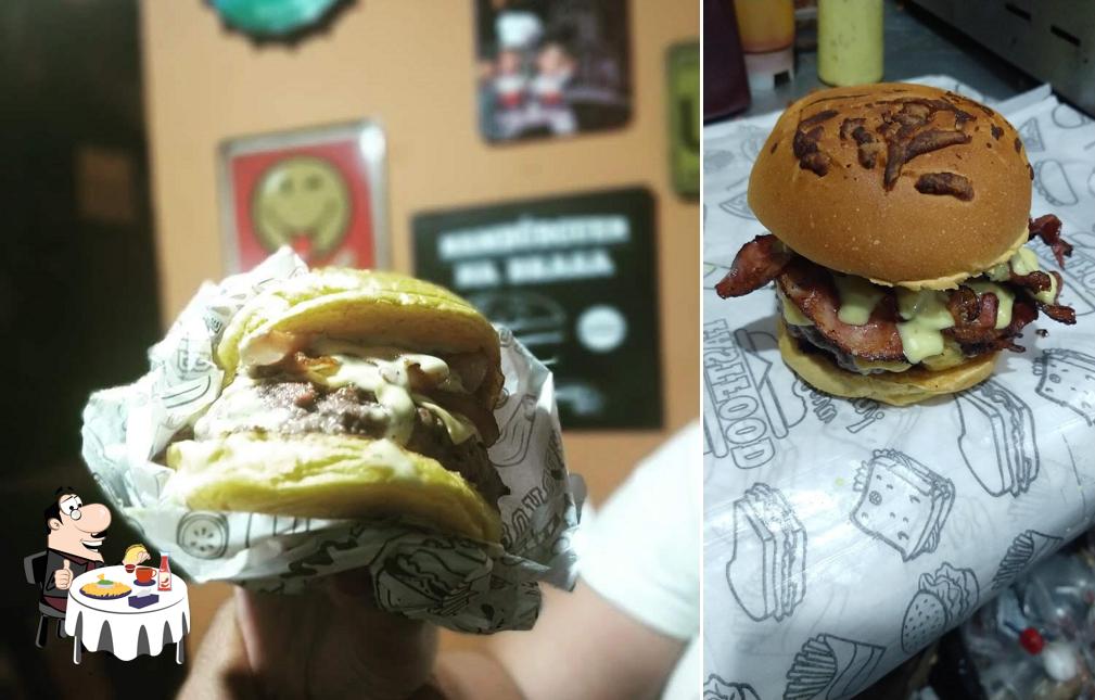 Experimente um dos hambúrgueres servidos no Favela Mix Burger