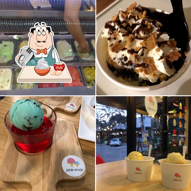 Don’t forget to try out a dessert at Janie scoop
