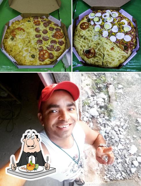 A imagem a Pizzaria Fofinha’s comida e exterior