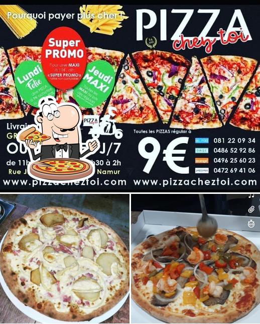 Choisissez des pizzas à Pizzeria Chez Spat