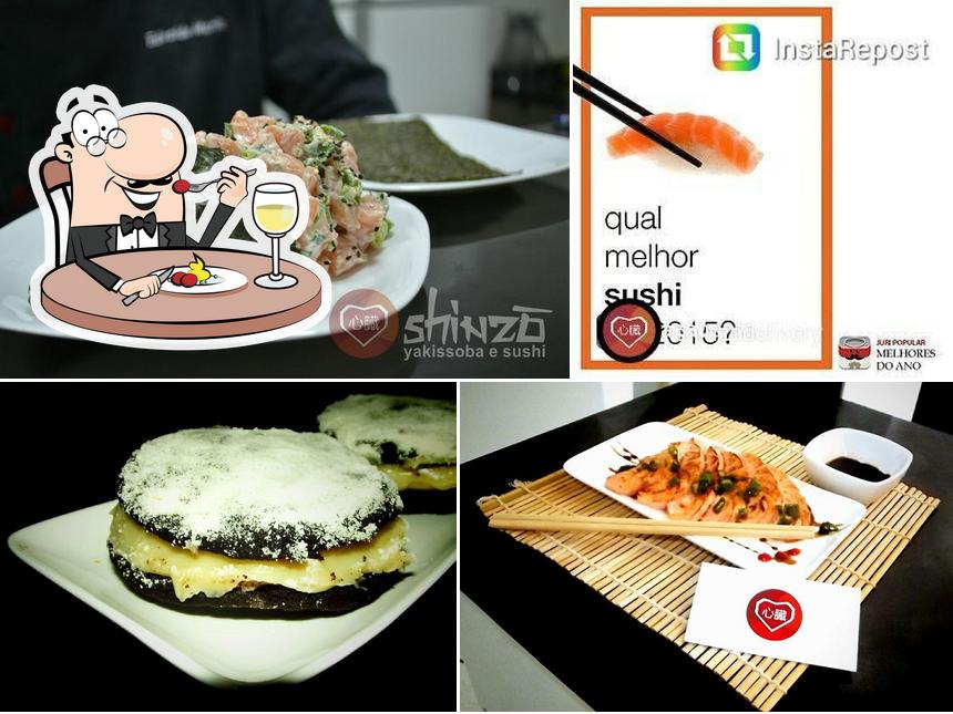 Meals at Shinzo Yakissoba e Sushi Aracaju