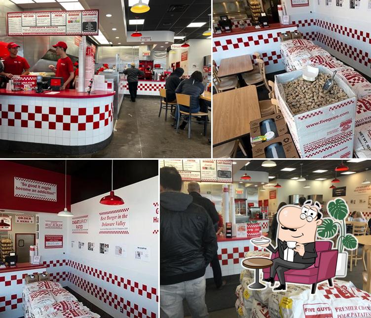 Découvrez l'intérieur de Five Guys