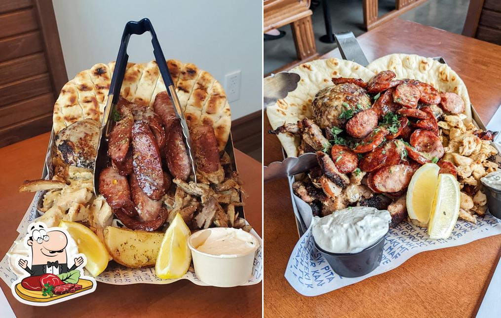 Prenez des repas à base de viande à Souvlaki Bar - Saint-Hyacinthe