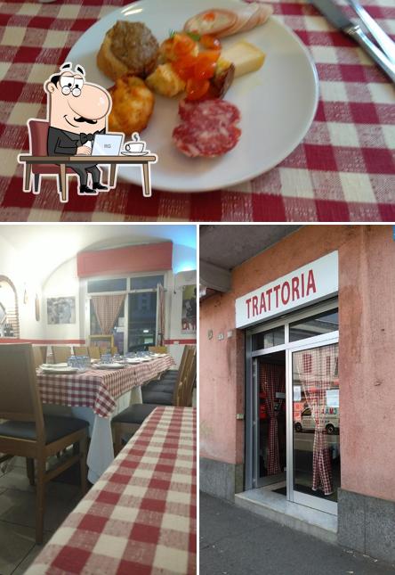 Gli interni di Trattoria La Truffa