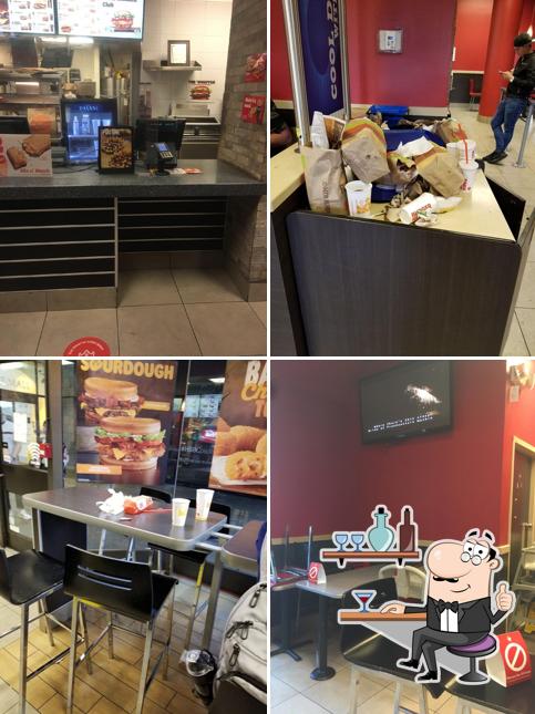 Découvrez l'intérieur de Burger King