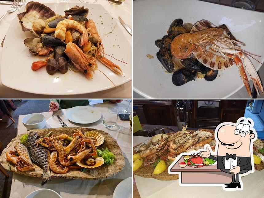 I clienti di Ristorante Do'Vea possono gustare diversi piatti di mare