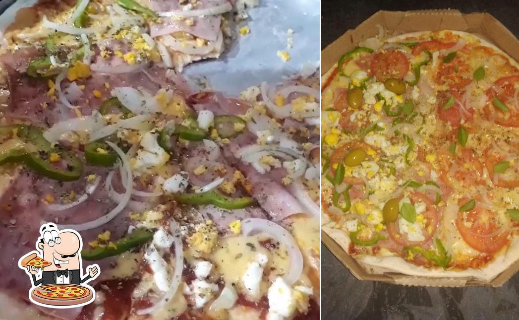 Peça diferentes estilos de pizza