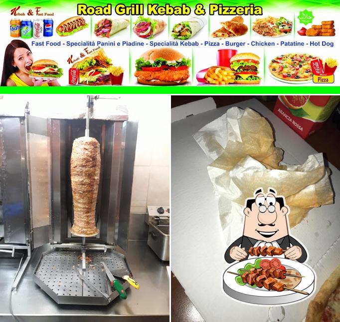 Cibo al Road Grill Kebab Pizza