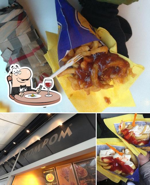 Take a look at the photo displaying food and interior at TomPom & City Bistro