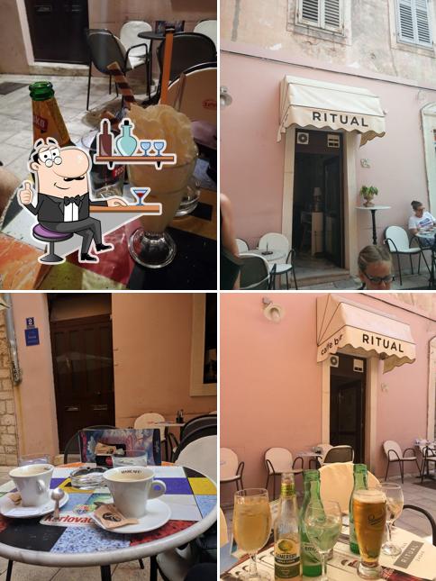 Gli interni di Café Ritual