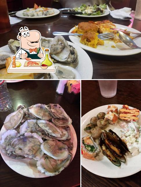 Order seafood at Hibachi Grill & Supreme Buffet