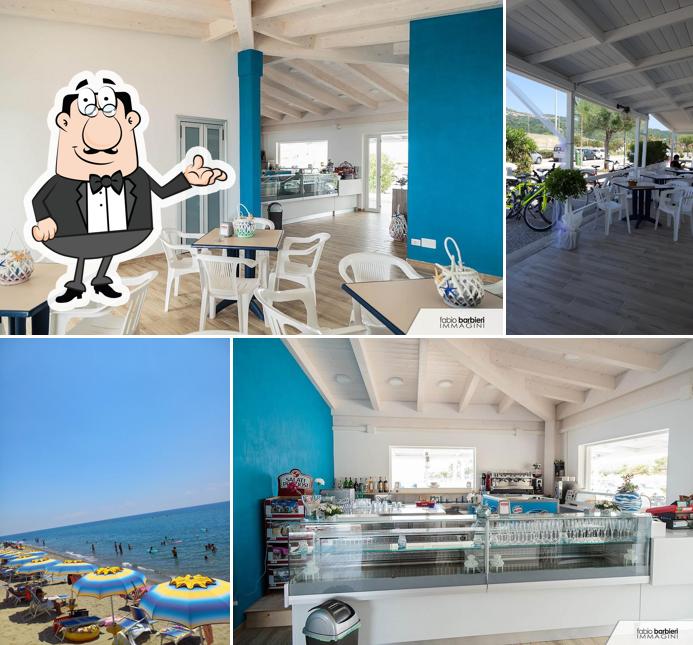 Gli interni di Ristorante La Lampara Beach