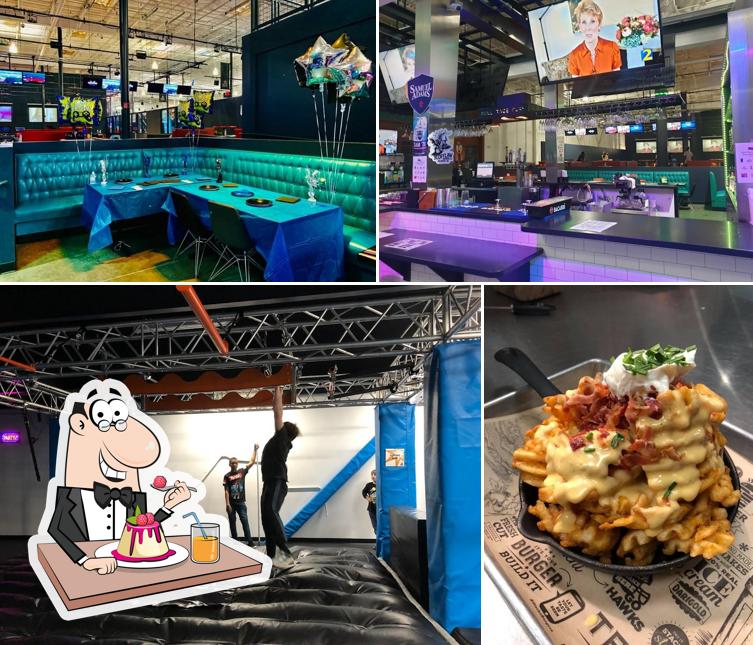 Nitro Zone Atlanta Indoor Fun Park provides a number of sweet dishes