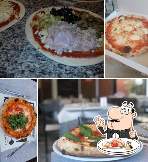 Probiert eine Pizza bei Il Cortile