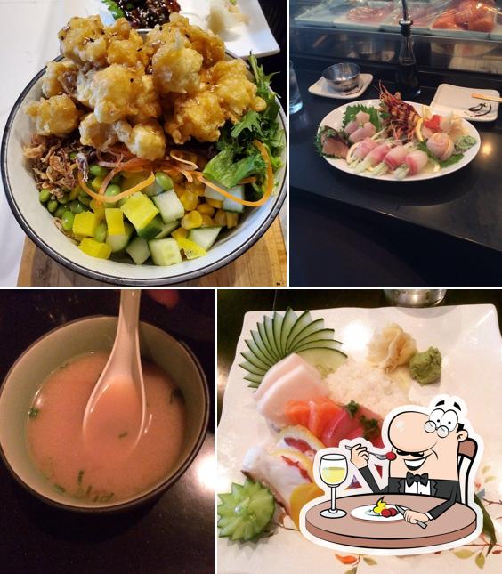 Comida en Inari Sushi