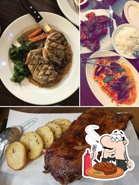 Order meat meals at Italianni's Newport Mall