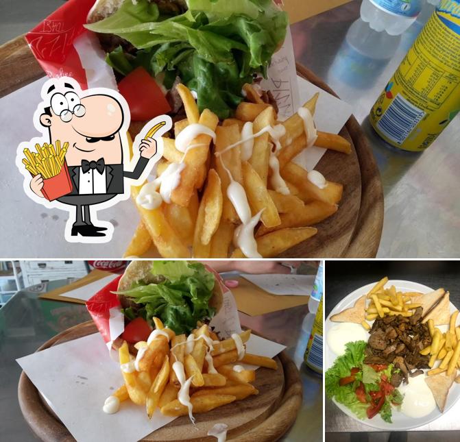 Dégustez des pommes frites à Idea pizza & Kebab