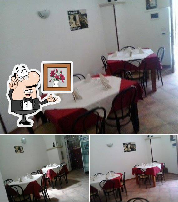 Gli interni di Pizzeria L'Odissea Trattoria