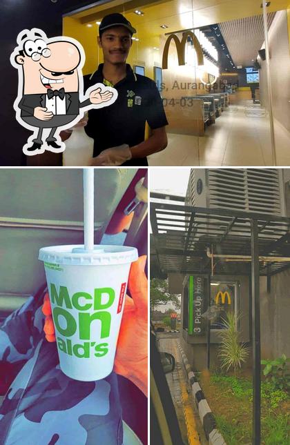 See the picture of McDonald's