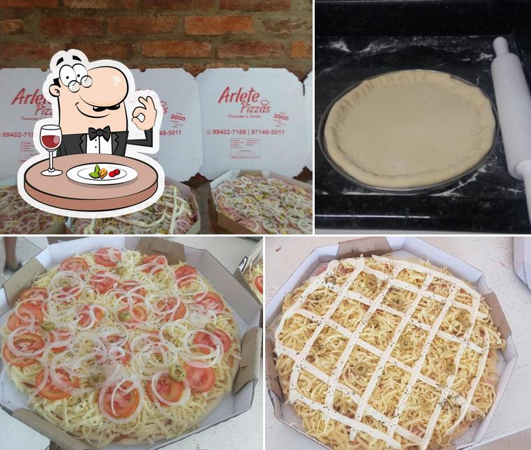 Platos en Arlete Pizzas Promoções e Eventos