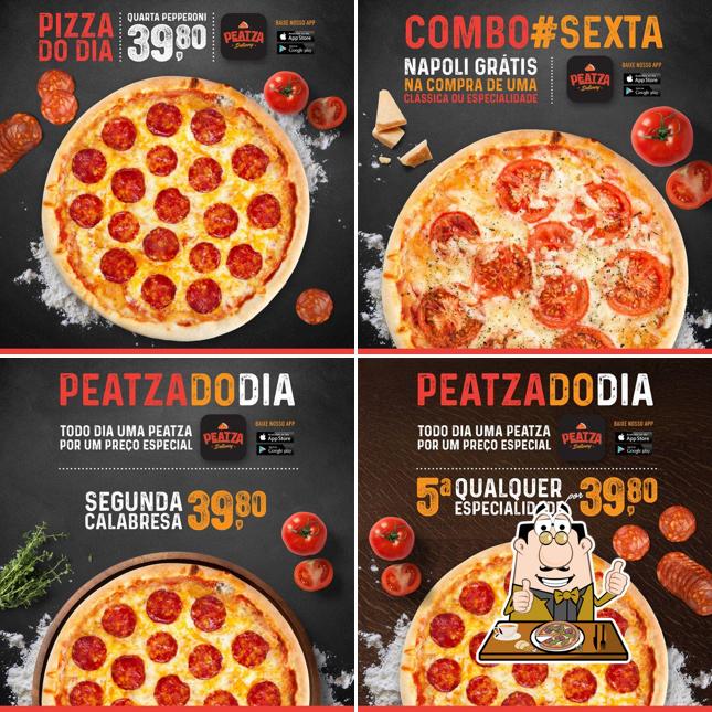 Experimente pizza no Peatza Delivery