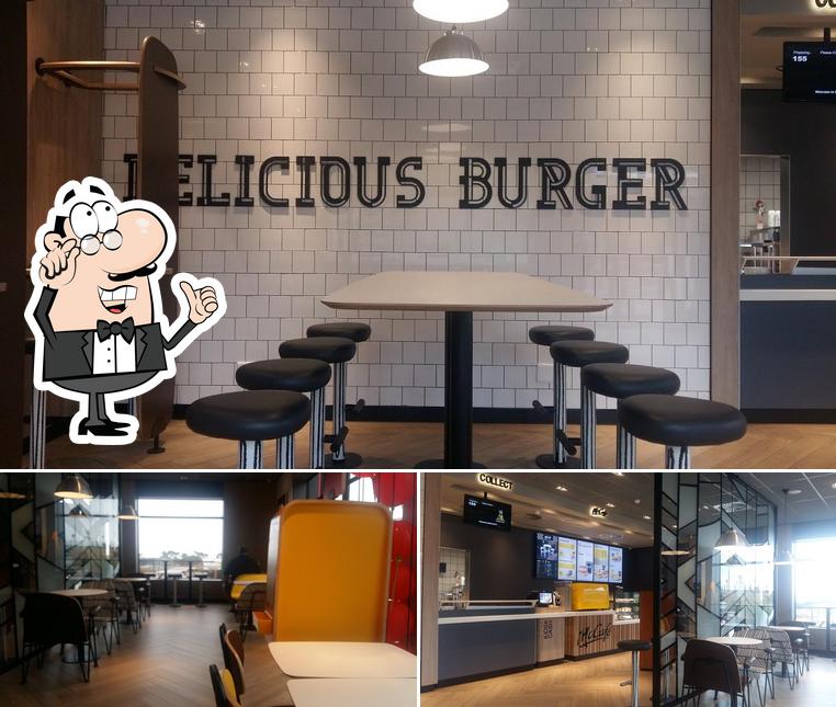 L'intérieur de McDonald's White River Drive-Thru