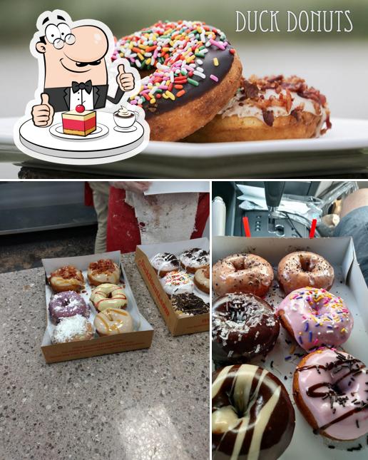 Duck Donuts serves a range of sweet dishes