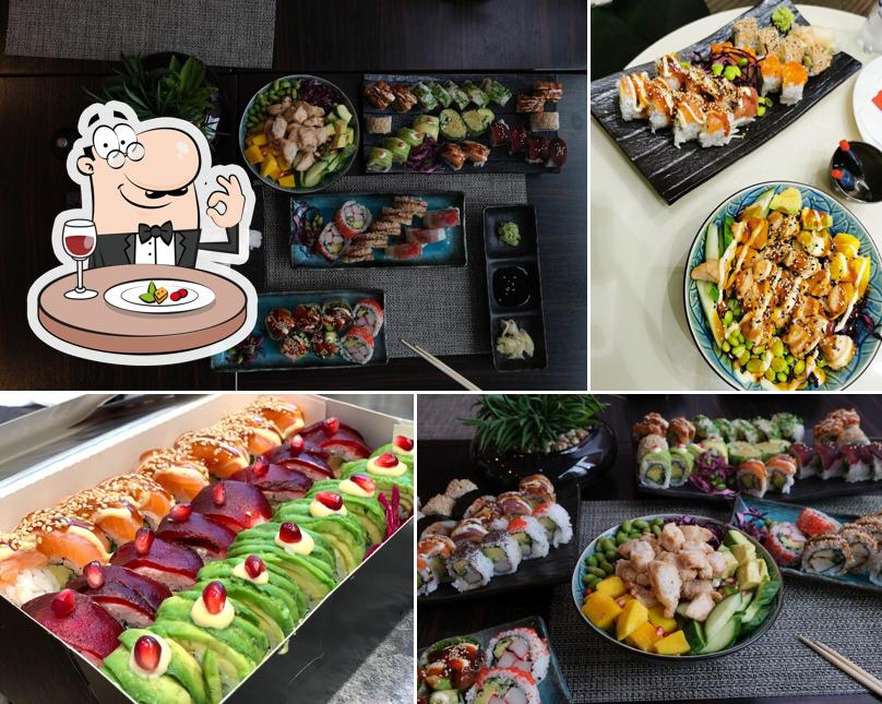 Comida en Cafe Mozart/ Sushi Mozart