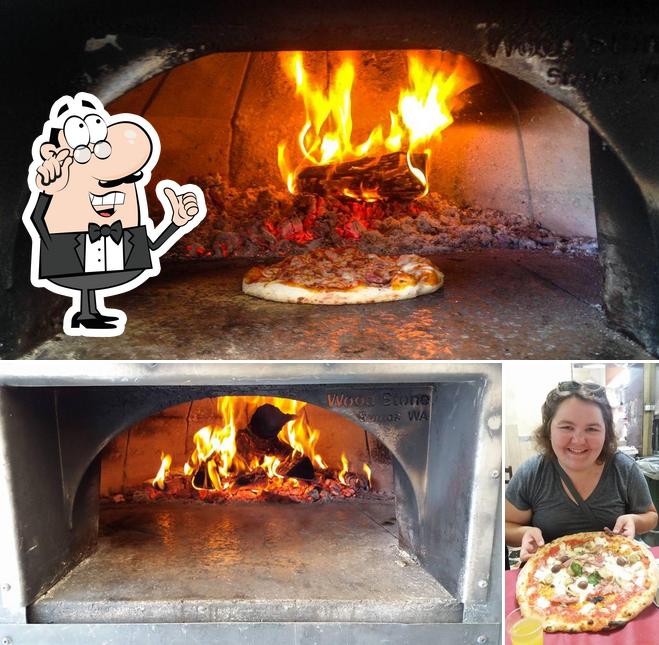 L'intérieur de Marno's Woodfire Pizza