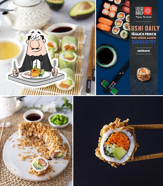 Еда в "Sushi Daily"