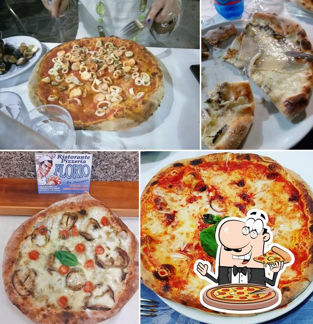 A Ristorante Pizzeria Florio, vous pouvez prendre des pizzas