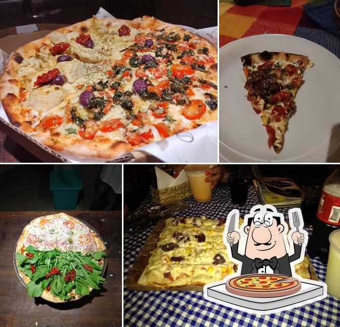 Elige una pizza en Boca do Forno Pizzaria
