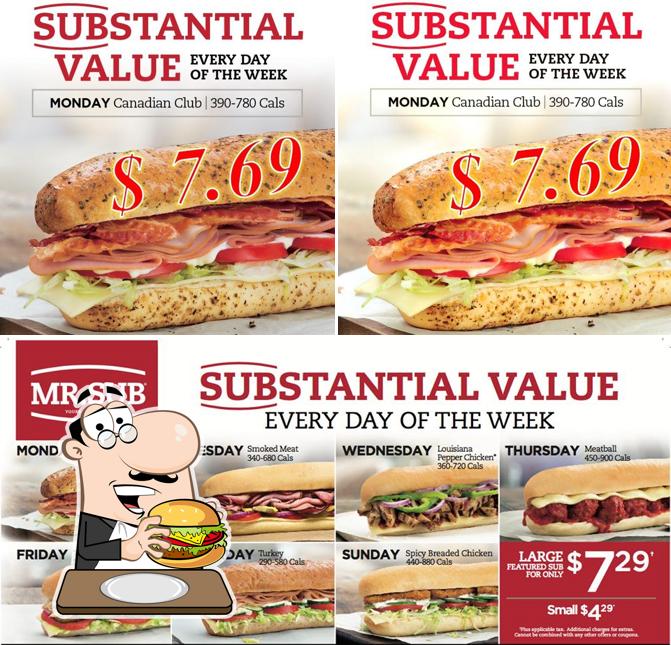 Mr.Sub’s burgers will cater to satisfy a variety of tastes