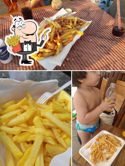 Peça fritas no Lanches Box 44