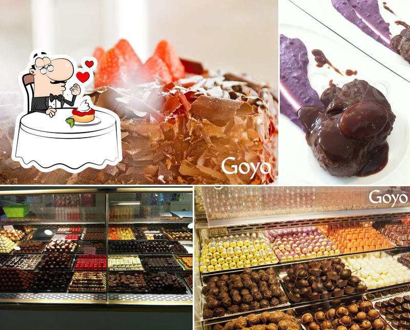 Goyo Café sirve numerosos dulces