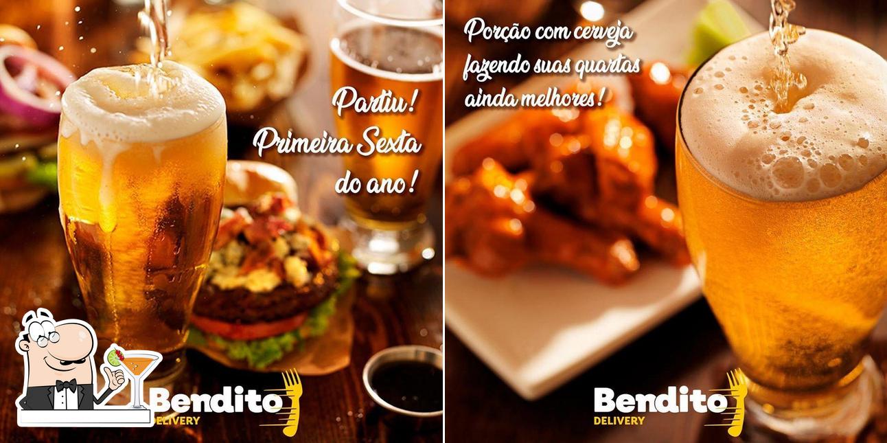 Escolha uma bebida do menu