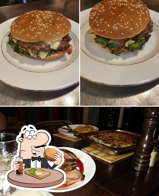Commandez un hamburger à Restaurant Le Boël « Chez Adriano »