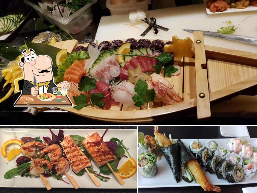 Comida en Yoshi Sushi
