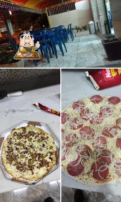 Escolha diferentes estilos de pizza