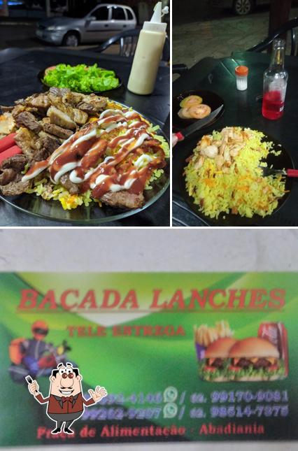 Comida em Bacada Lanches