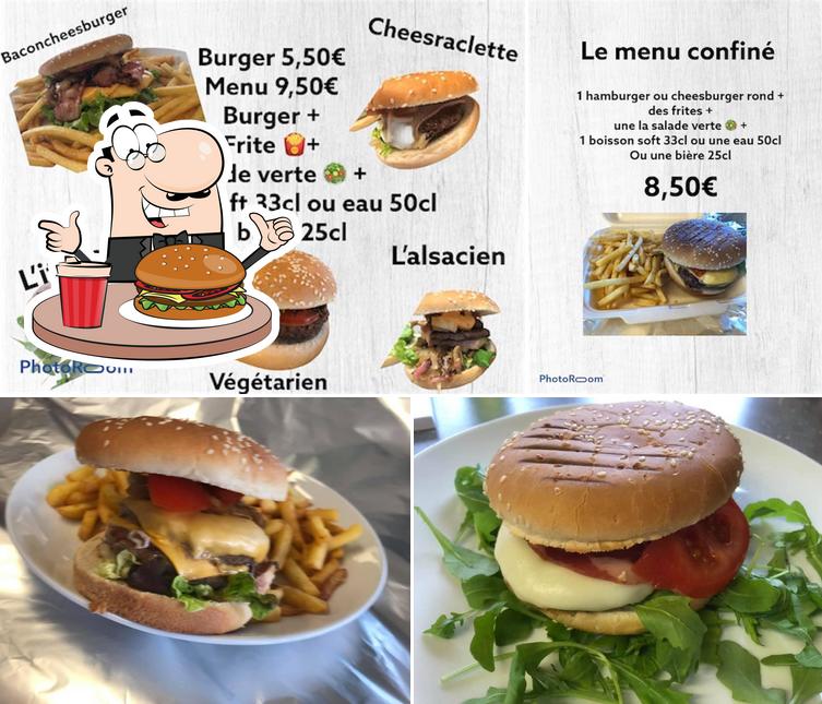 Les hamburgers de Le Cabanon de l'Ill will conviendront différents goûts